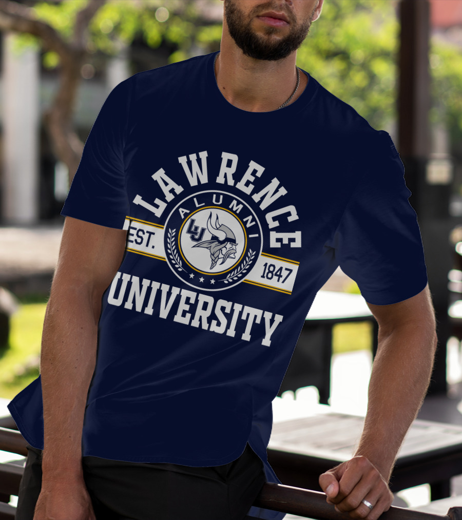 Lawrence University Alumni Est. 1847 Viking T-Shirt