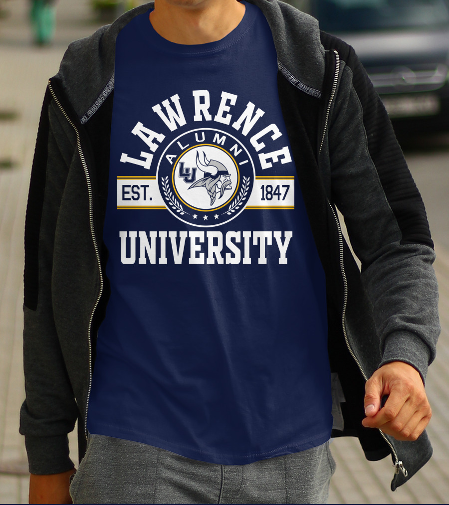 Lawrence University Alumni Est. 1847 Viking T-Shirt
