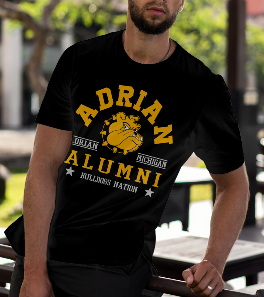 Adrian Michigan Alumni Bulldogs Nation T-Shirt