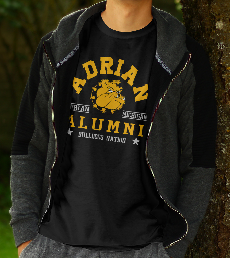 Adrian Michigan Alumni Bulldogs Nation T-Shirt