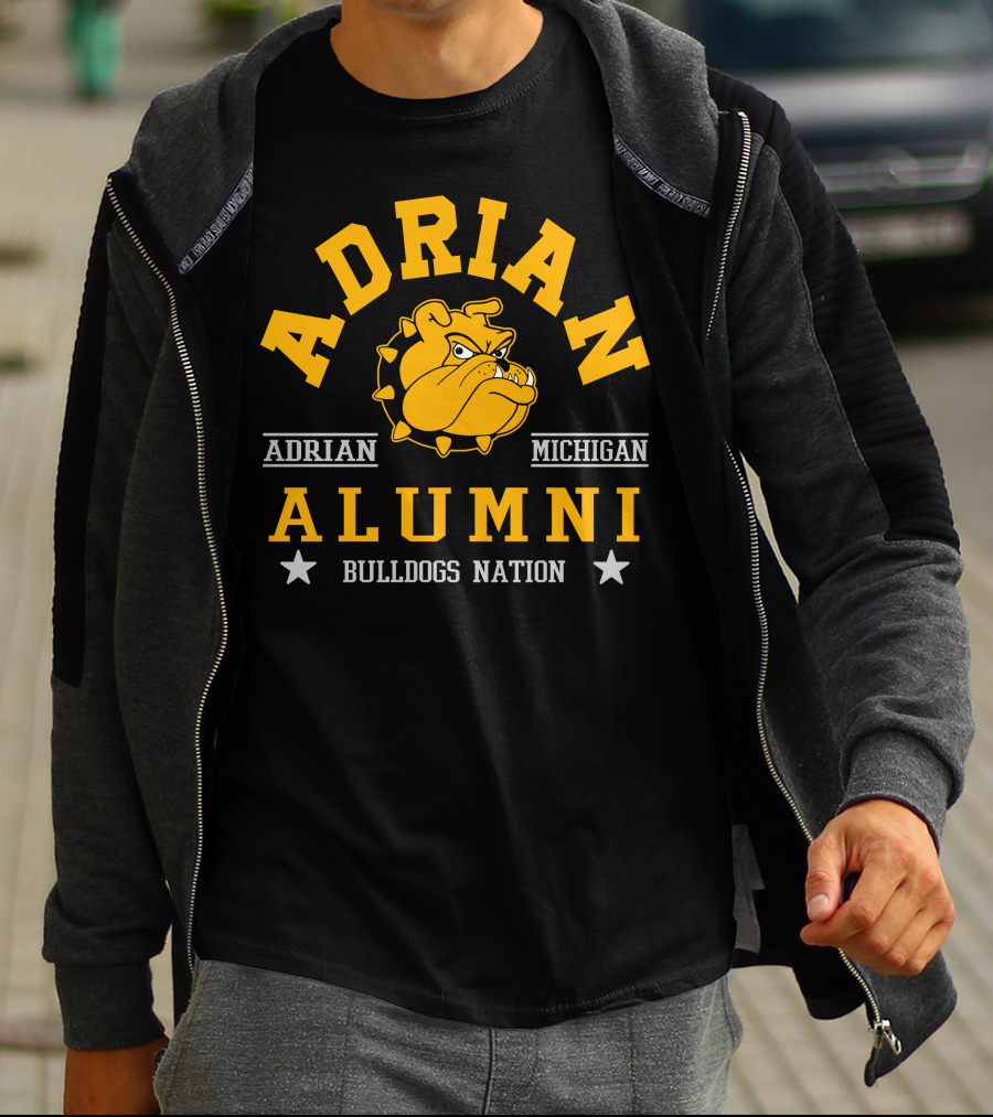 Adrian Michigan Alumni Bulldogs Nation T-Shirt