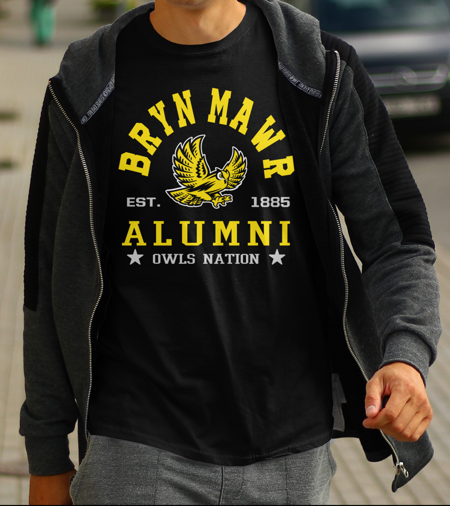 BRYN MAWR Alumni Owls Nation Est. 1885 T-Shirt