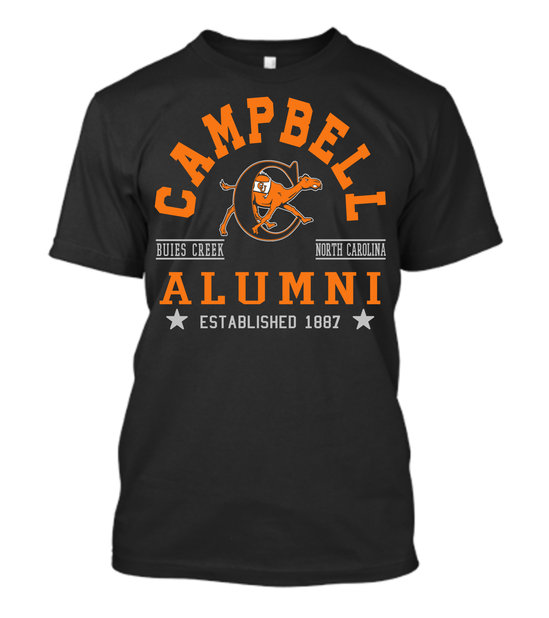 Campbell University Alumni Buies Creek North Carolina Established 1887 T-Shirt