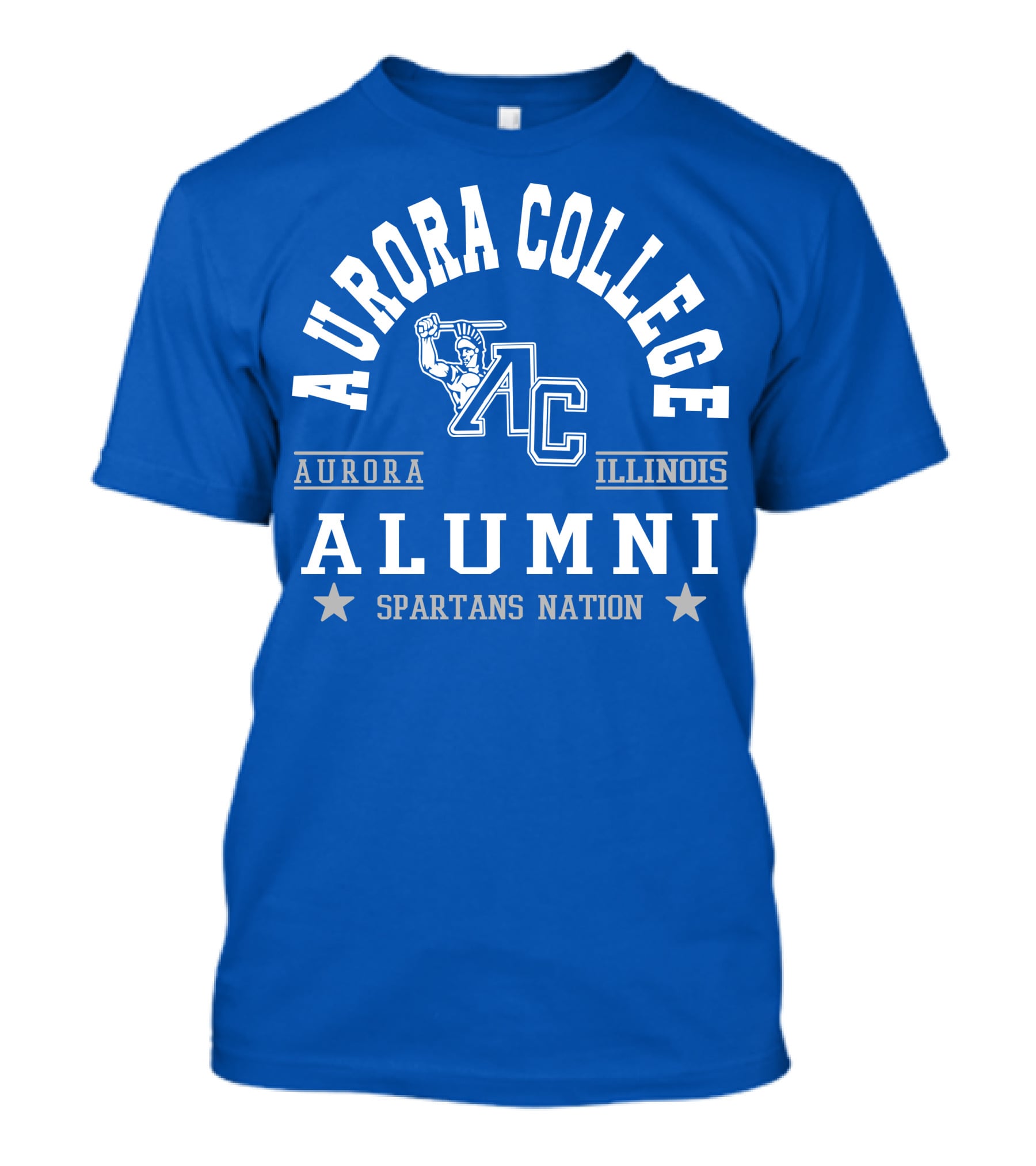 Aurora College Alumni Spartans Nation Aurora Illinois T-Shirt