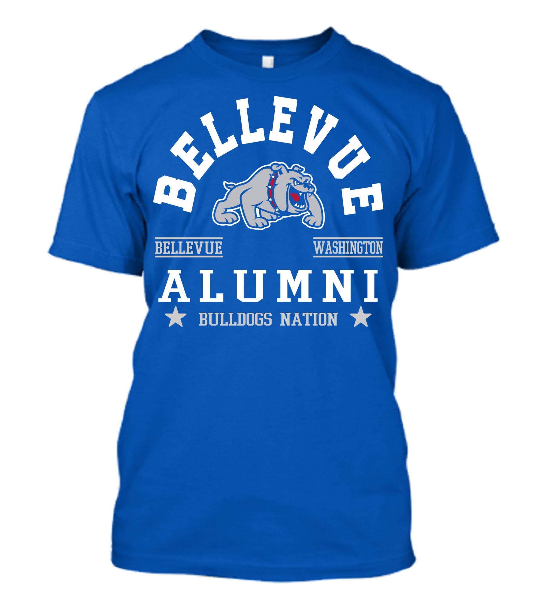 Bellevue Washington Alumni Bulldogs Nation T-Shirt