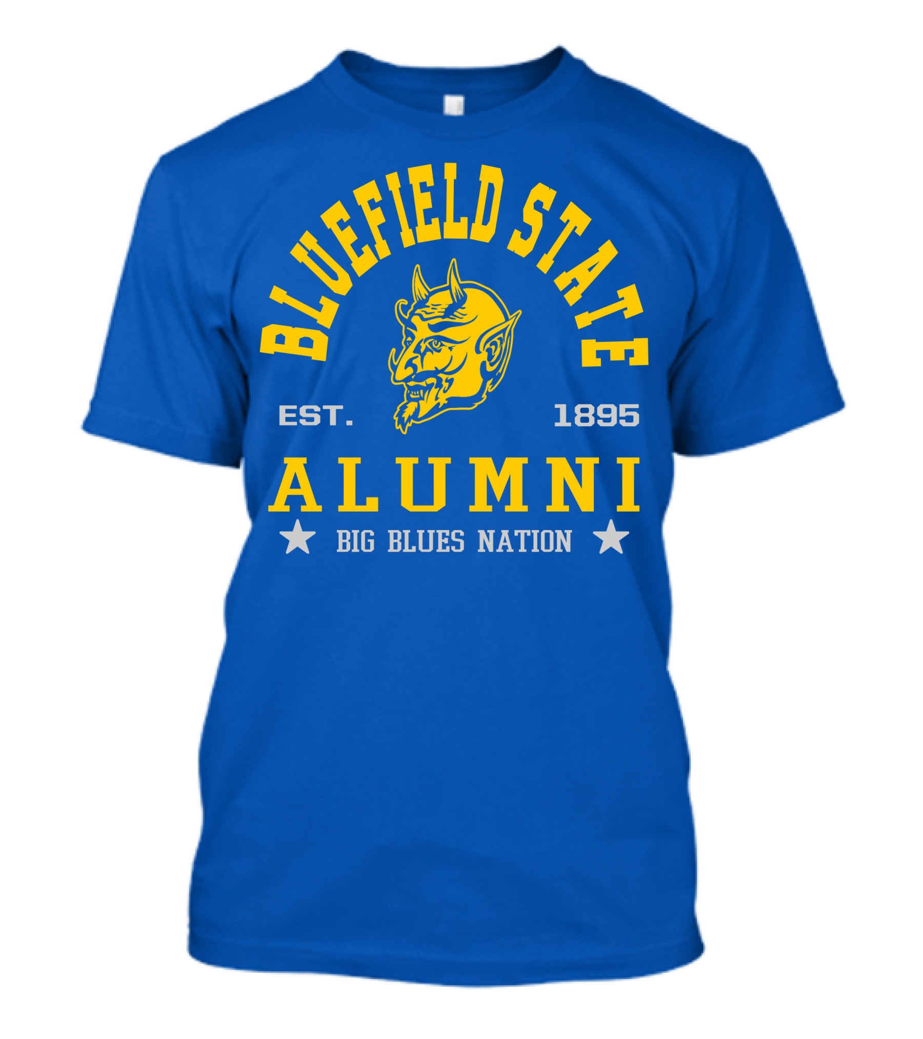 Bluefield State Alumni Est. 1895 Big Blues Nation T-Shirt