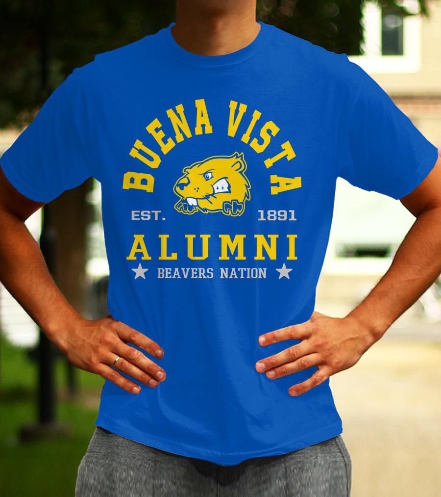 Buena Vista Alumni Est. 1891 Beavers Nation T-Shirt