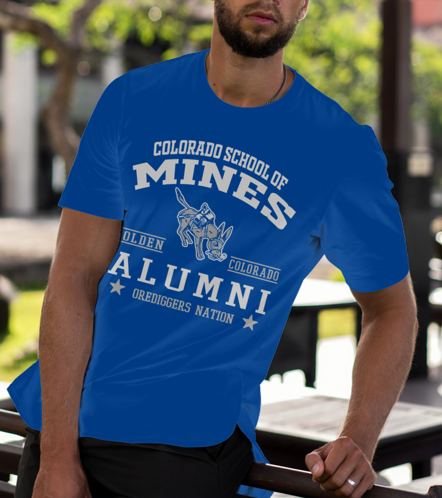 Colorado School Of Mines Alumni Golden Colorado Orediggers Nation T-Shirt