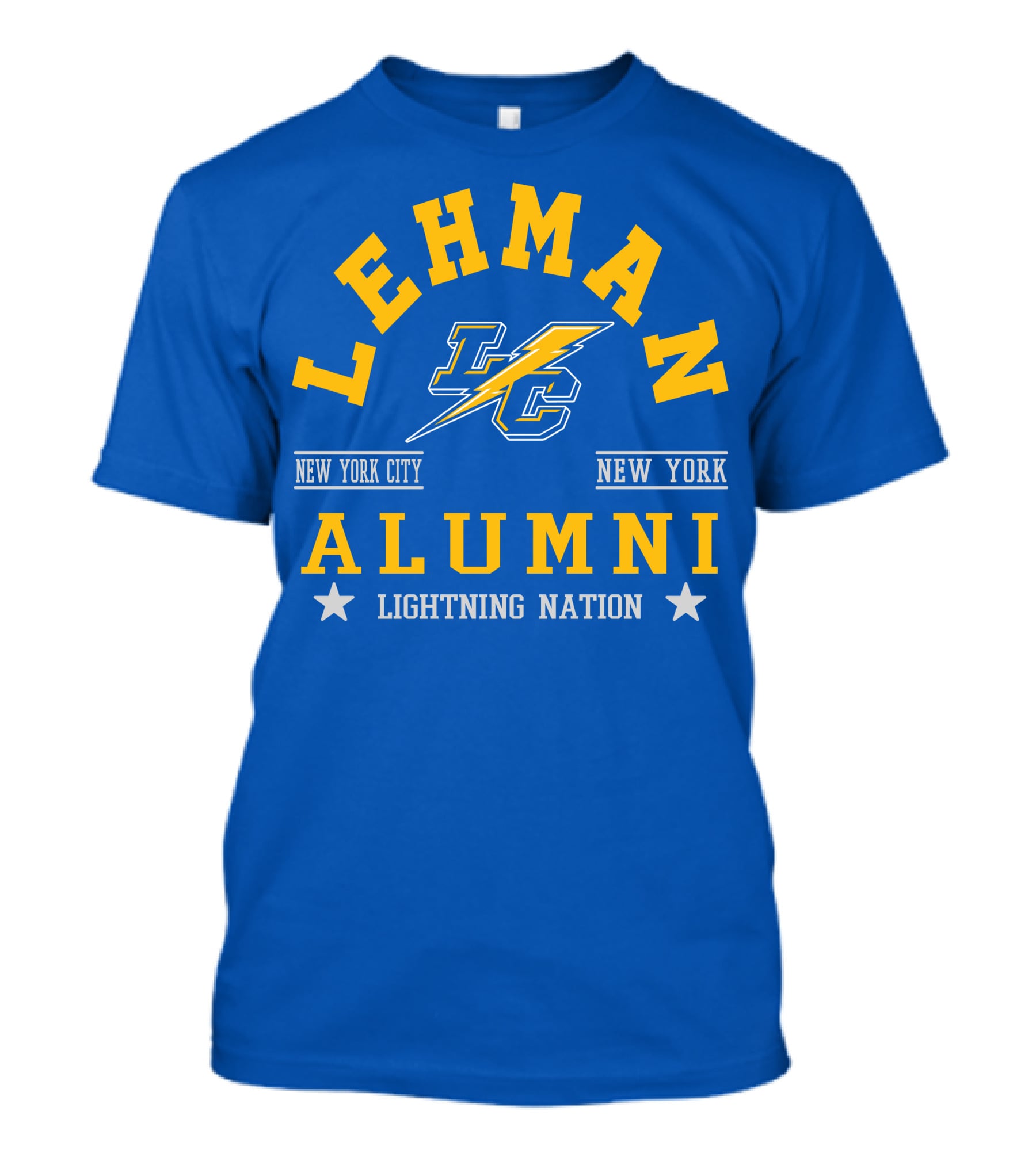 Lehman Alumni New York City Lightning Nation T-Shirt