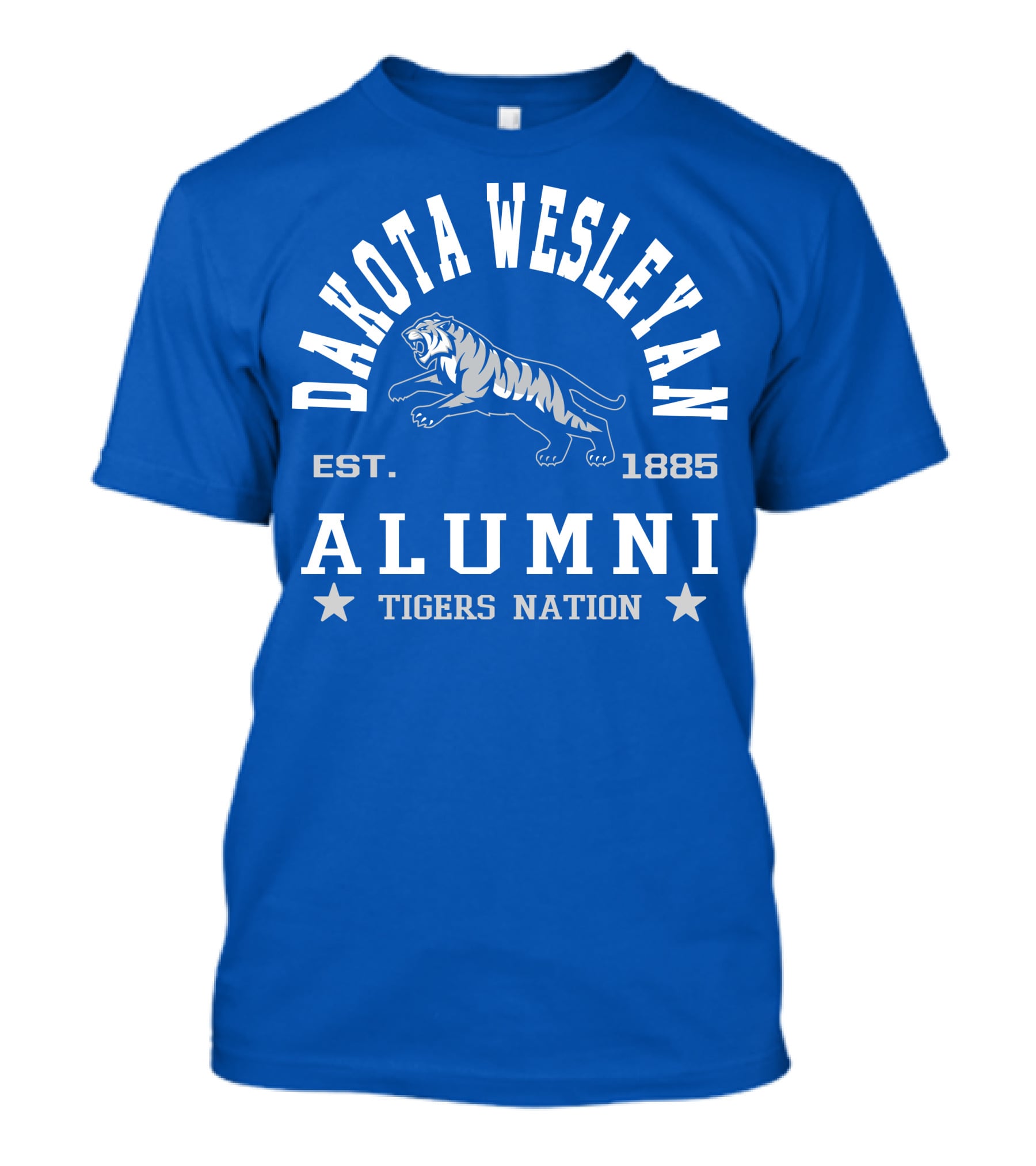 Dakota Wesleyan University Alumni Tigers Nation Est. 1885 T-Shirt