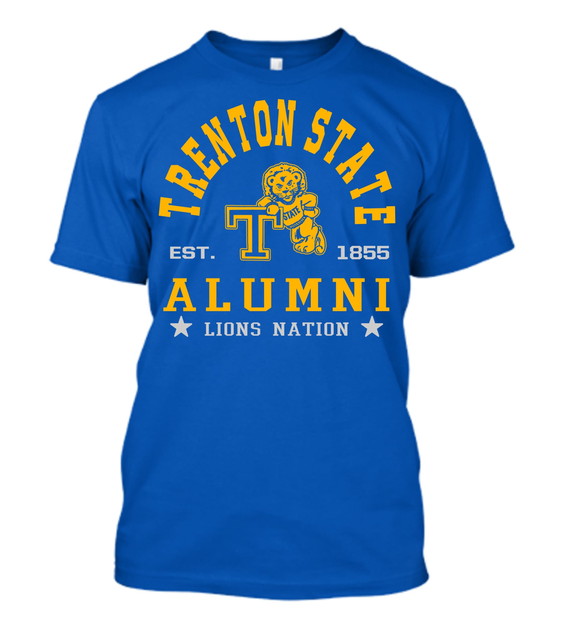 Trenton State College Alumni Lions Nation Est. 1855 T-Shirt