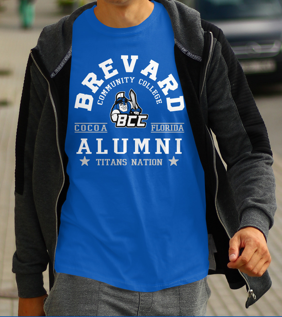 Brevard Community College Alumni Titans Nation Cocoa Florida BCC T-Shirt