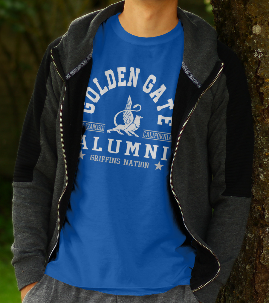 Golden Gate Alumni San Francisco California Griffins Nation T-Shirt