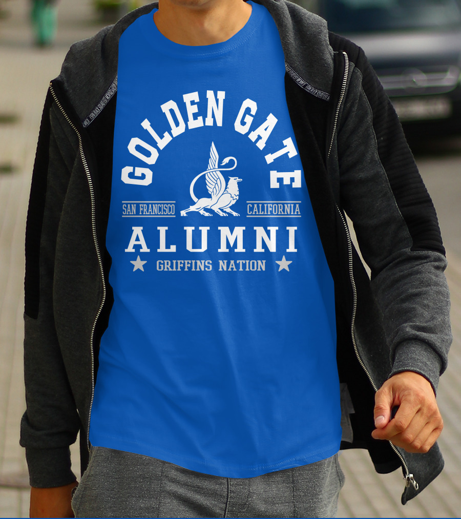 Golden Gate Alumni San Francisco California Griffins Nation T-Shirt