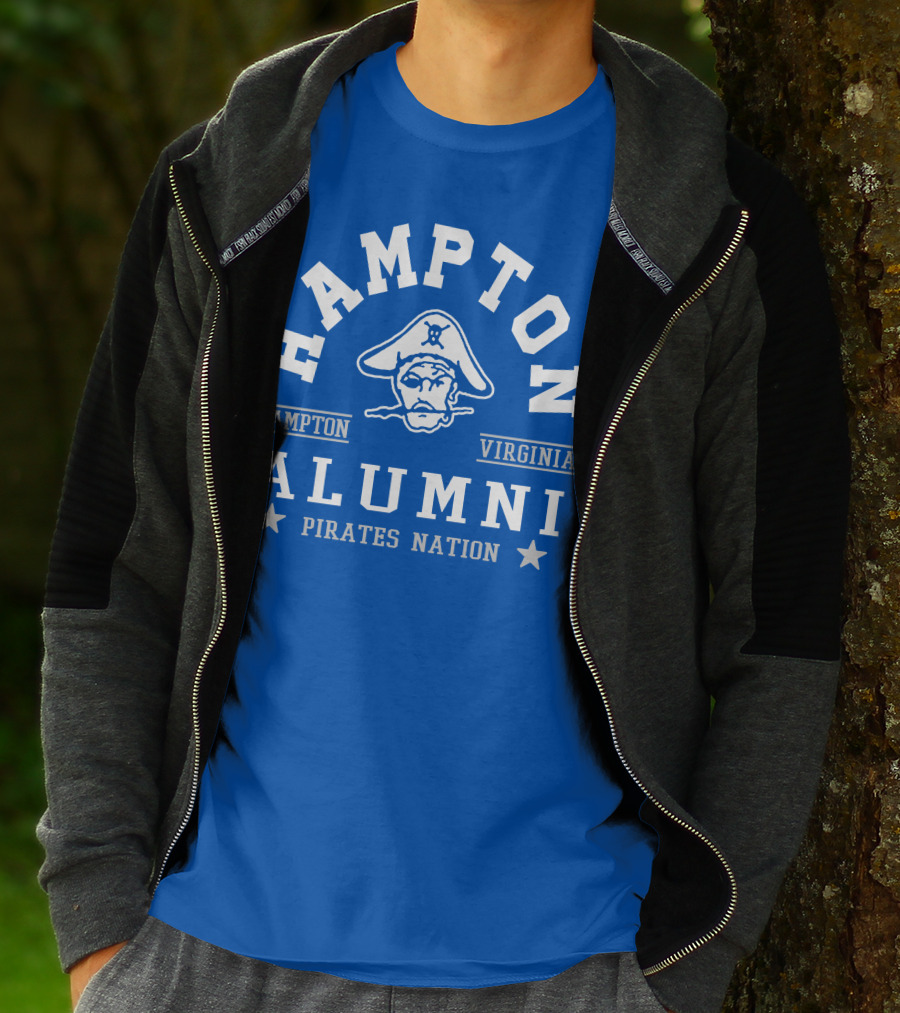Hampton Alumni Pirates Nation Virginia T-Shirt