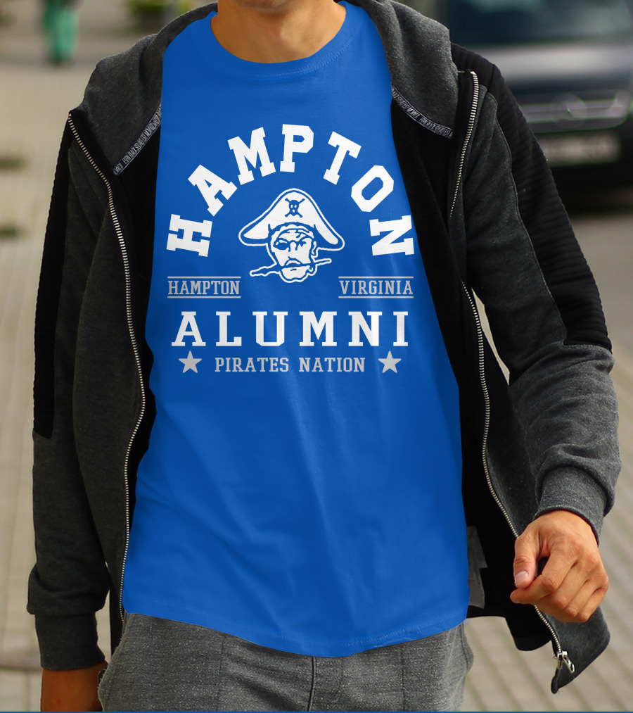 Hampton Alumni Pirates Nation Virginia T-Shirt