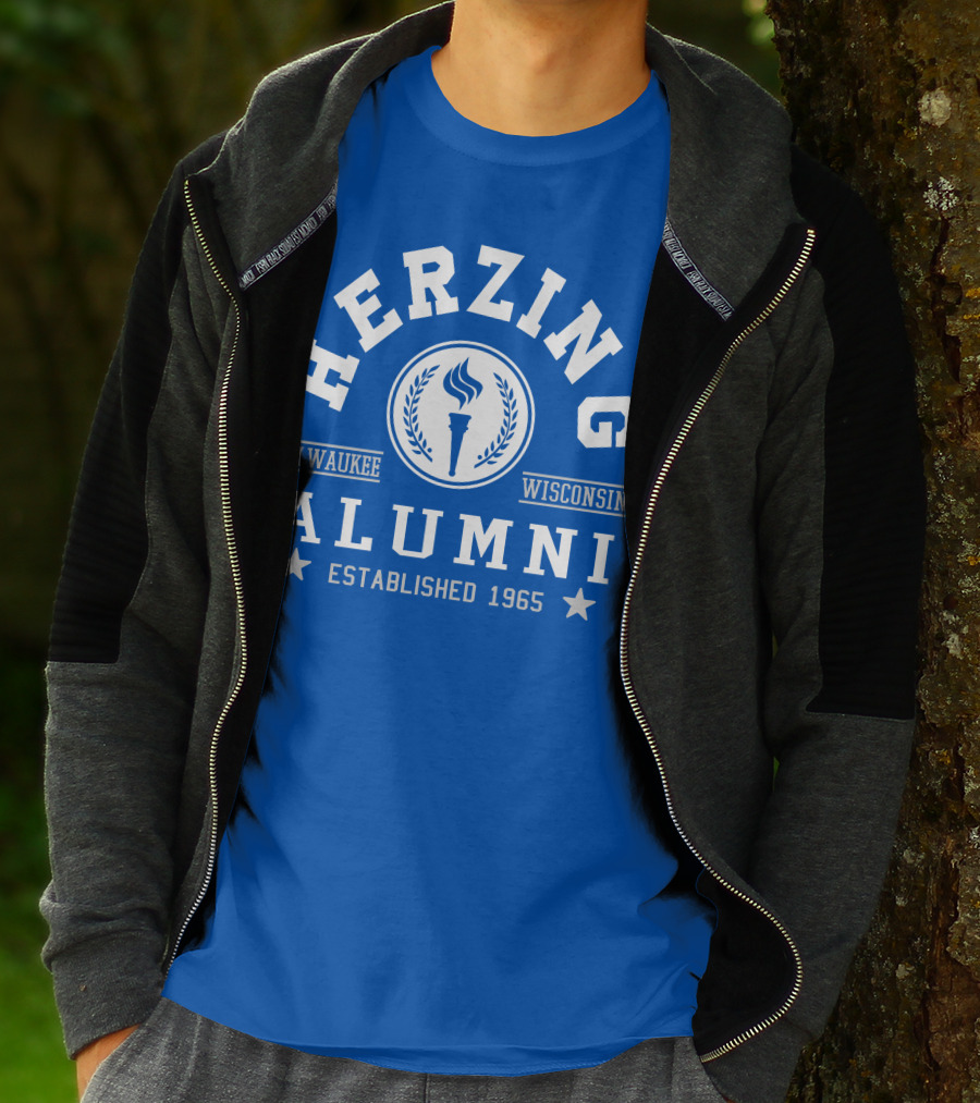 Herzing Alumni Milwaukee Wisconsin Established 1965 T-Shirt