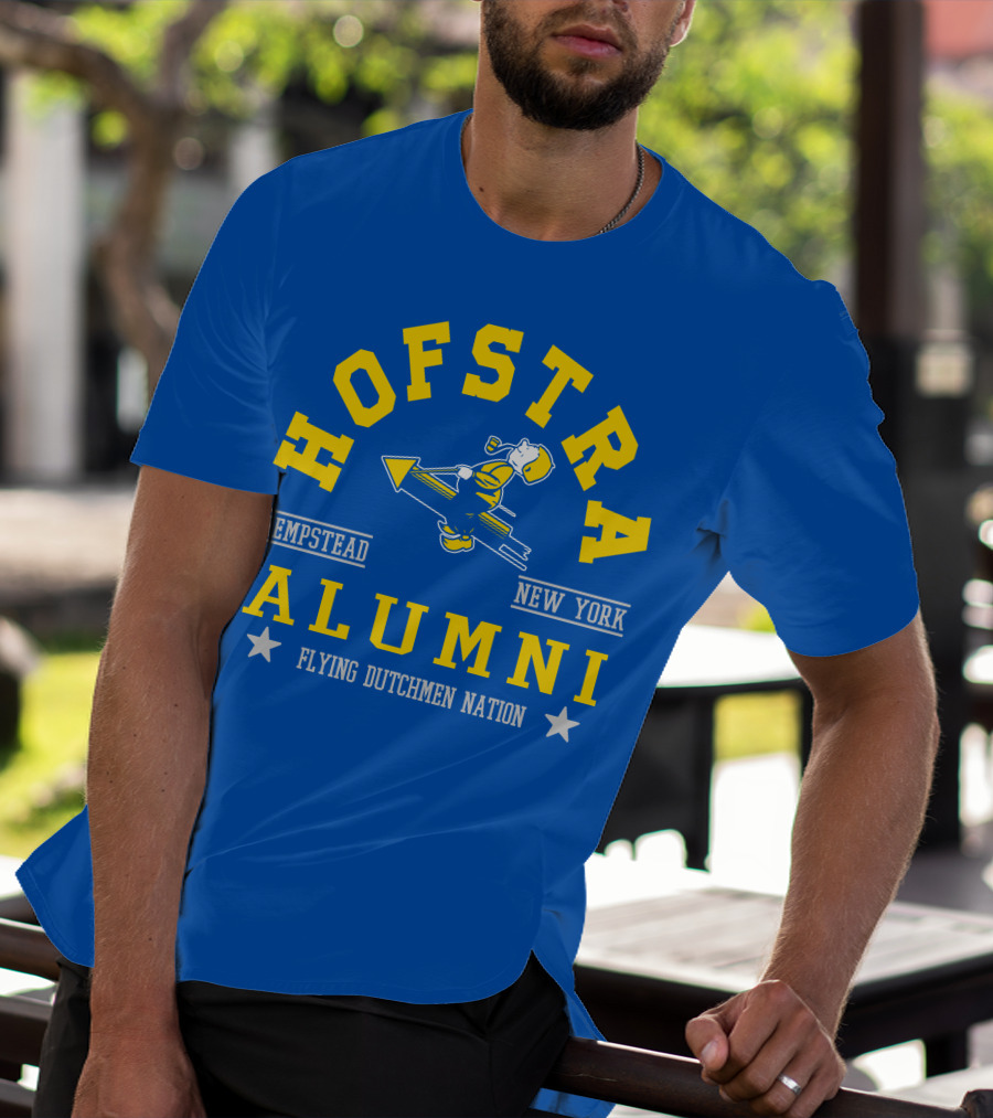 Hofstra Alumni Hempstead New York Flying Dutchmen Nation T-Shirt