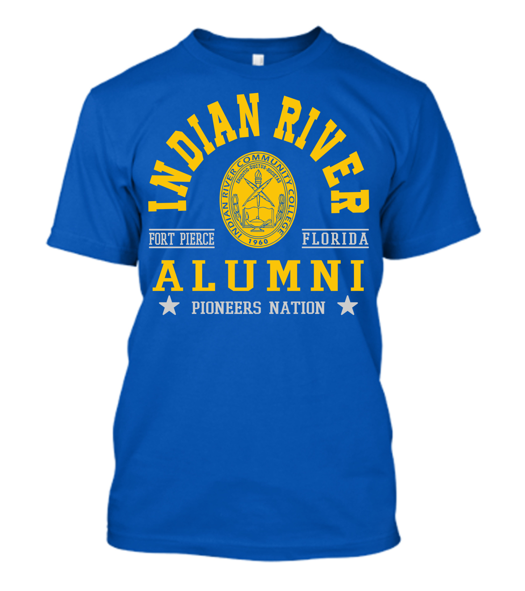 Indian River Community College Fort Pierce Florida Alumni Pioneers Nation 1960 T-Shirt