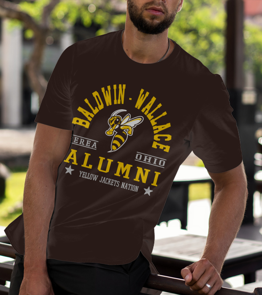 Baldwin Wallace Berea Ohio Alumni Yellow Jackets Nation T-Shirt