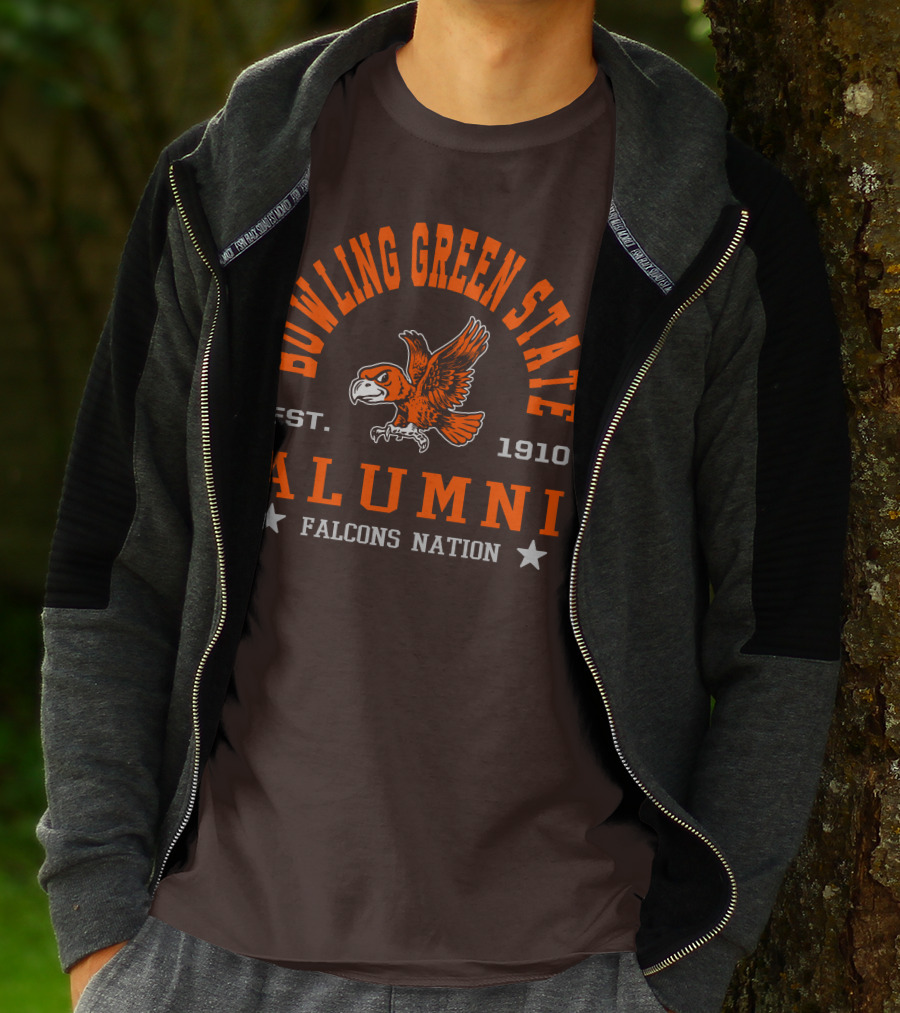 Bowling Green State University Falcons Alumni Est. 1910 Nation T-Shirt