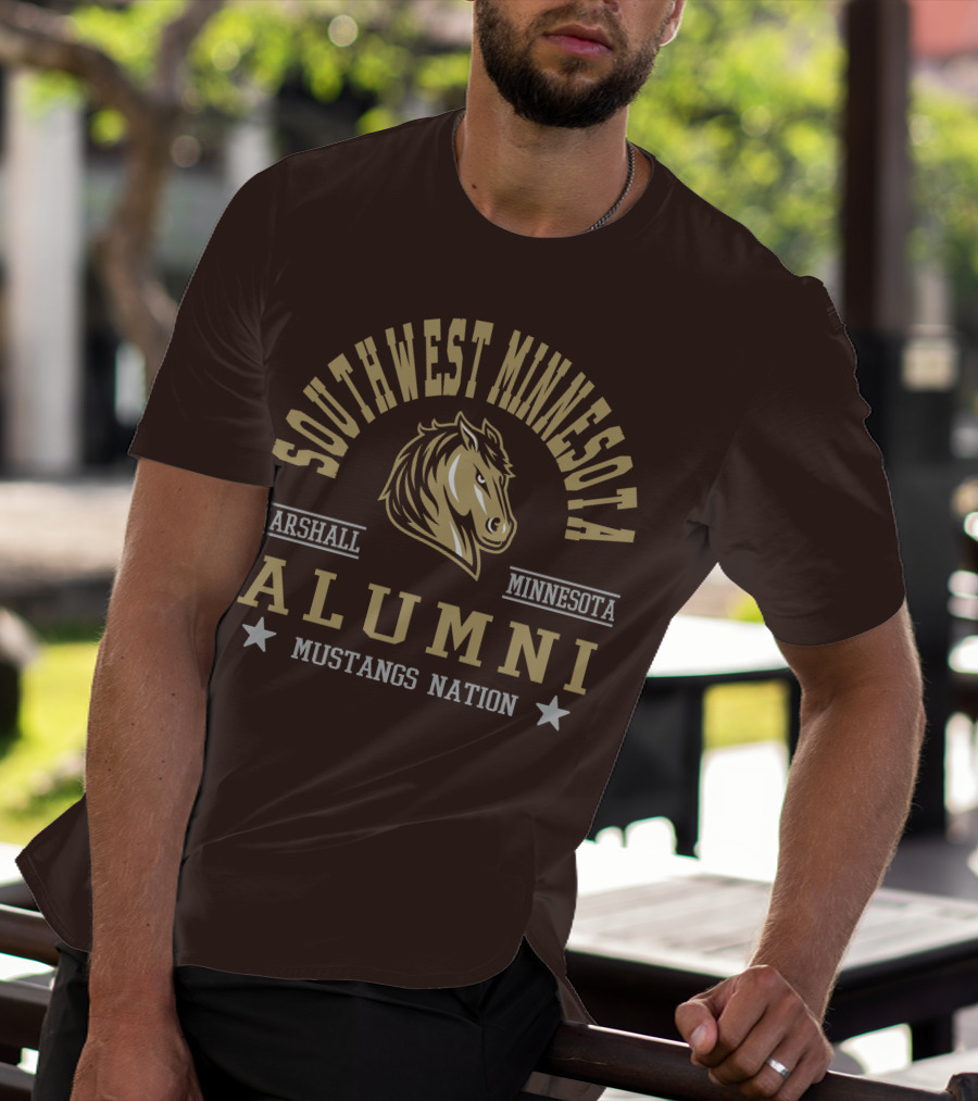 Southwest Minnesota Marshall Alumni Mustangs Nation T-Shirt