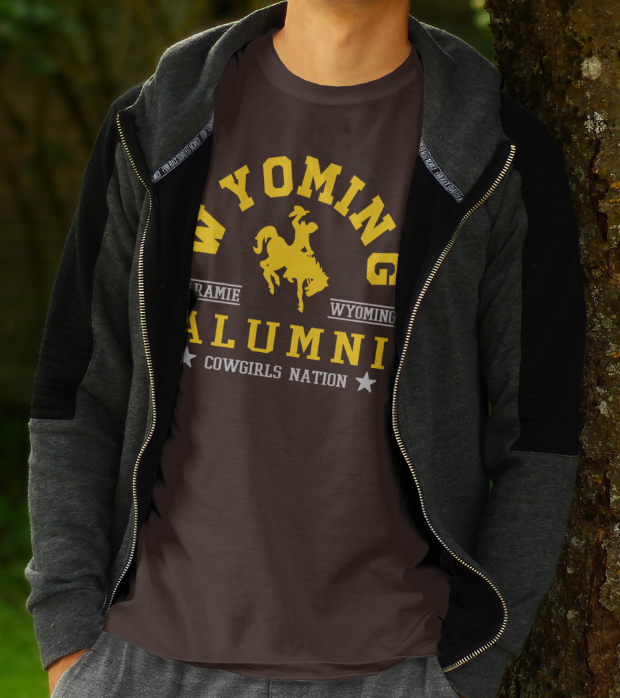 Wyoming Alumni Laramie Cowgirls Nation T-Shirt