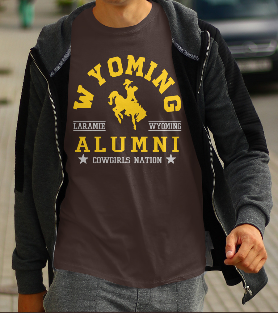 Wyoming Alumni Laramie Cowgirls Nation T-Shirt
