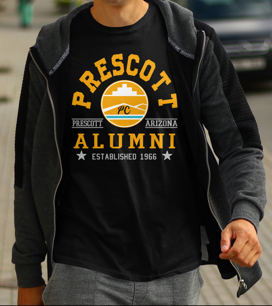 Prescott Alumni Arizona PC Established 1966 T-Shirt
