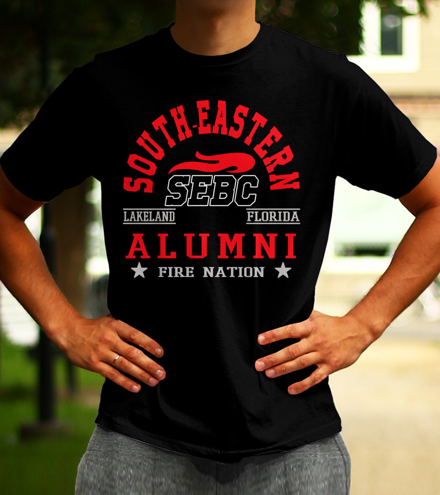 South-Eastern SEBC Lakeland Florida Alumni Fire Nation T-Shirt