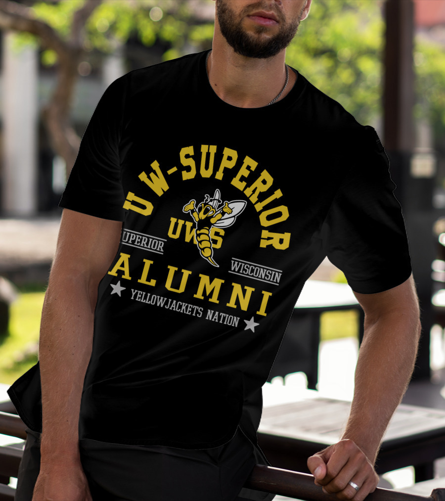 UW-Superior UWS Wisconsin Superior Alumni Yellowjackets Nation T-Shirt