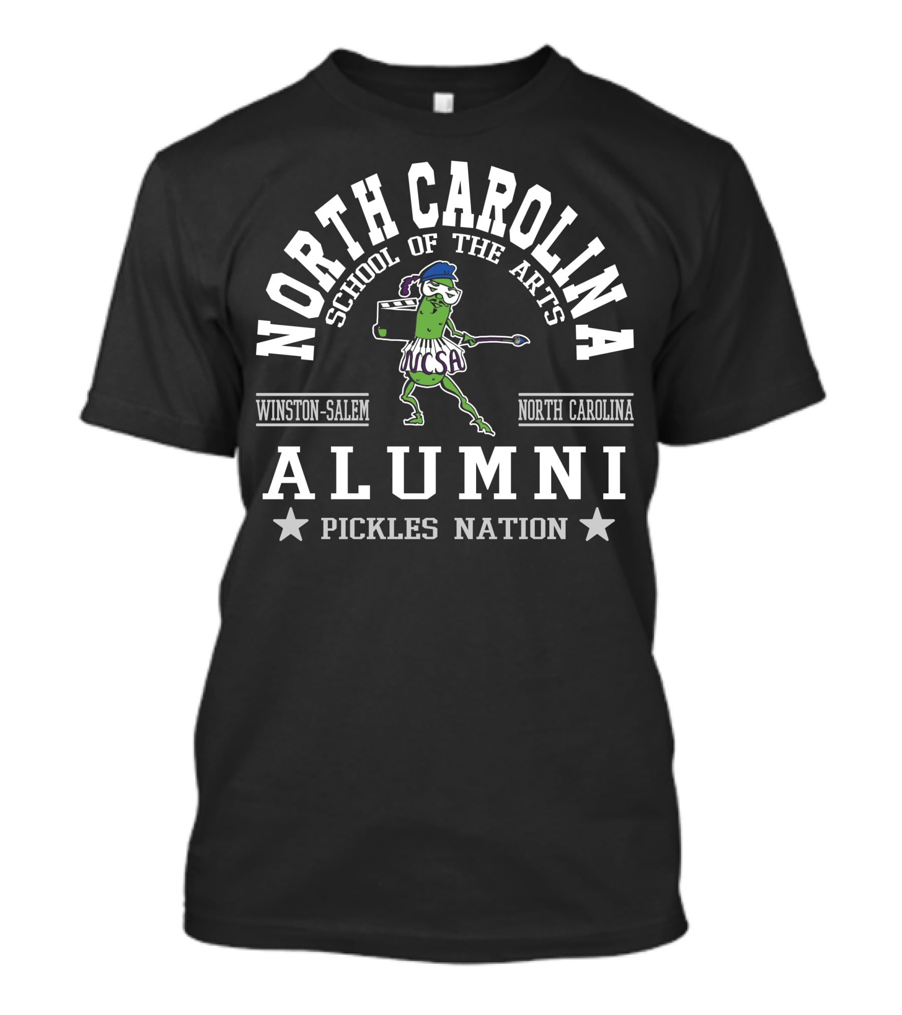 North Carolina School Of The Arts Alumni Pickles Nation Winston-Salem T-Shirt