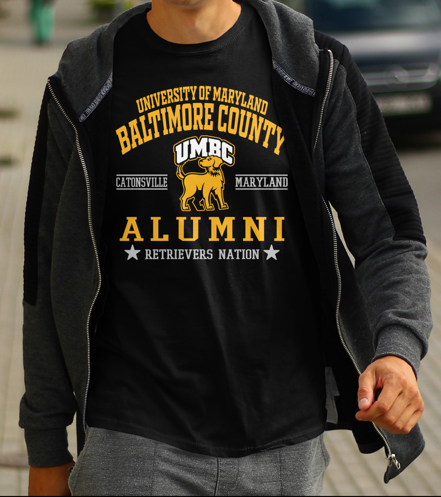 University Of Maryland Baltimore County UMBC Alumni Retrievers Nation Catonsville Maryland T-Shirt
