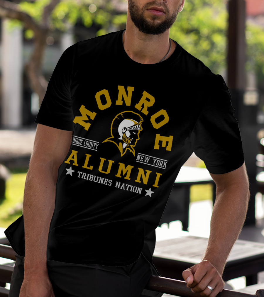 MONROE COUNTY NEW YORK ALUMNI TRIBUNES NATION T-Shirt