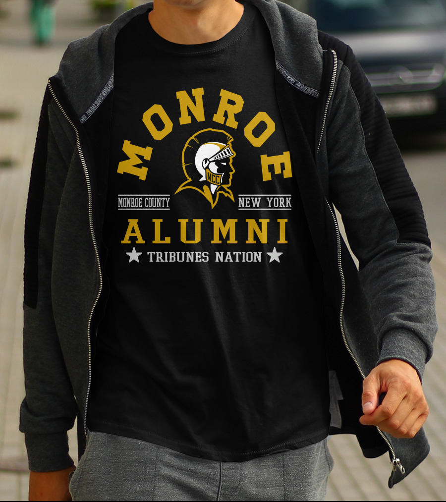 MONROE COUNTY NEW YORK ALUMNI TRIBUNES NATION T-Shirt