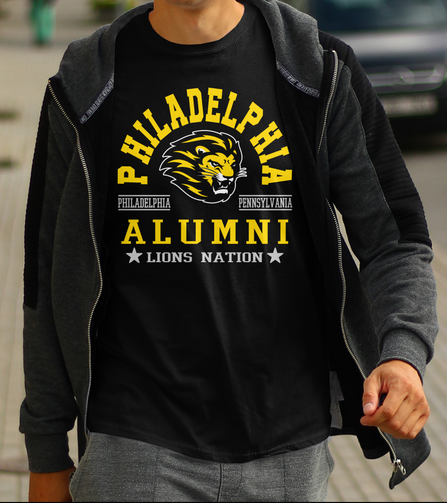 Philadelphia Pennsylvania Alumni Lions Nation T-Shirt