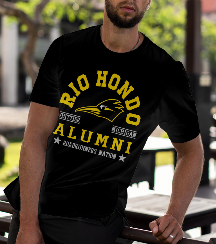 Rio Hondo Alumni Roadrunners Nation Whittier Michigan T-Shirt