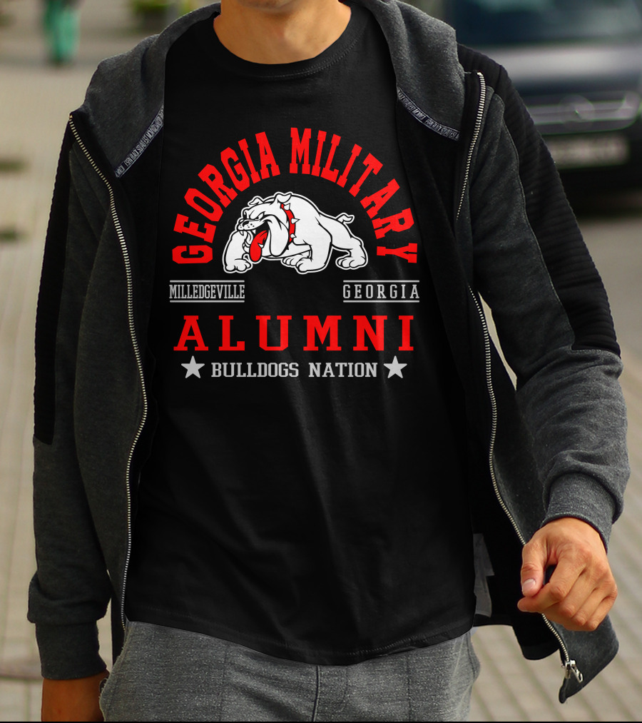 Georgia Military College Milledgeville Alumni Bulldogs Nation T-Shirt