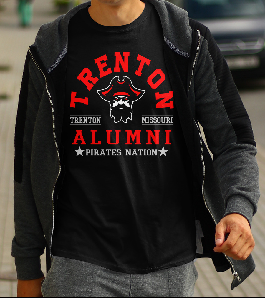 Trenton Missouri Alumni Pirates Nation T-Shirt