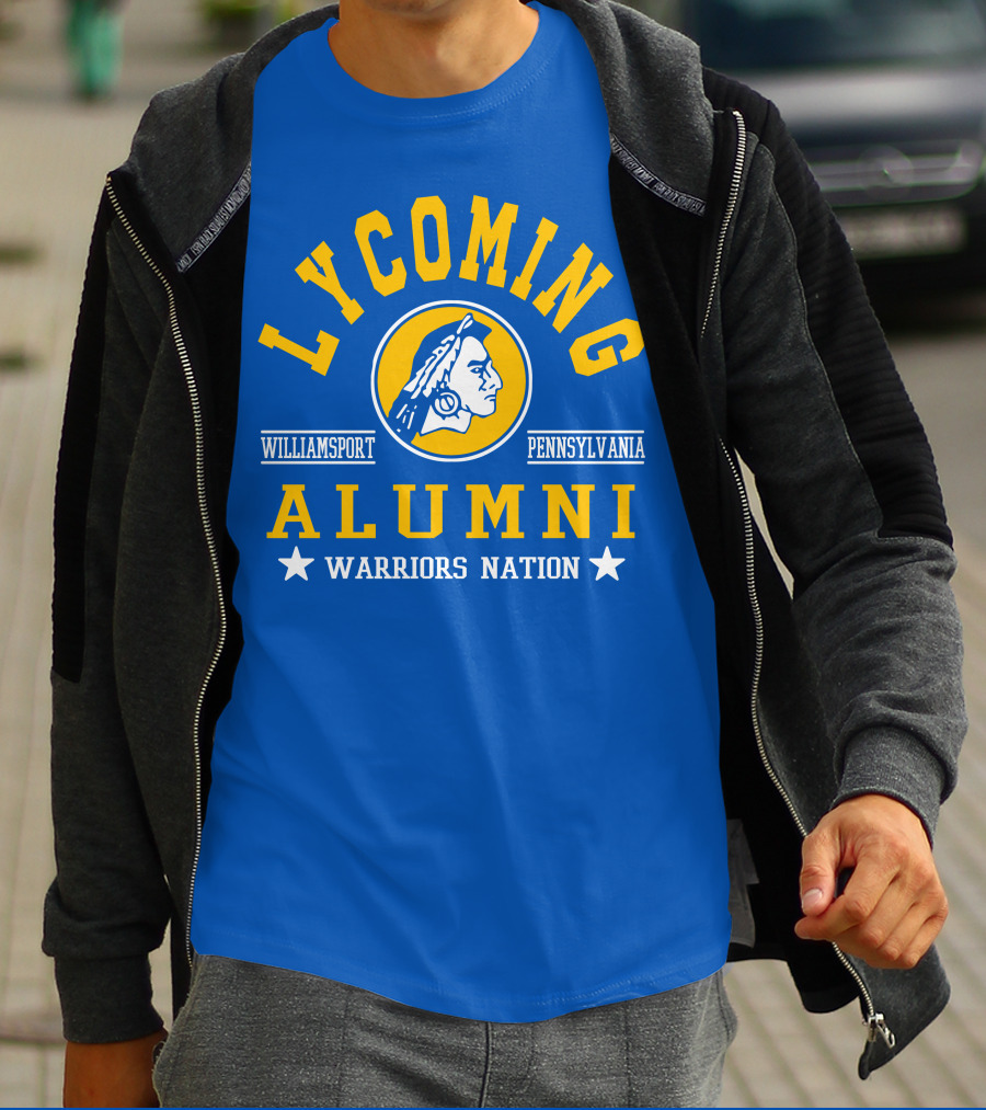 Lycoming College Warriors Alumni Nation Williamsport Pennsylvania T-Shirt