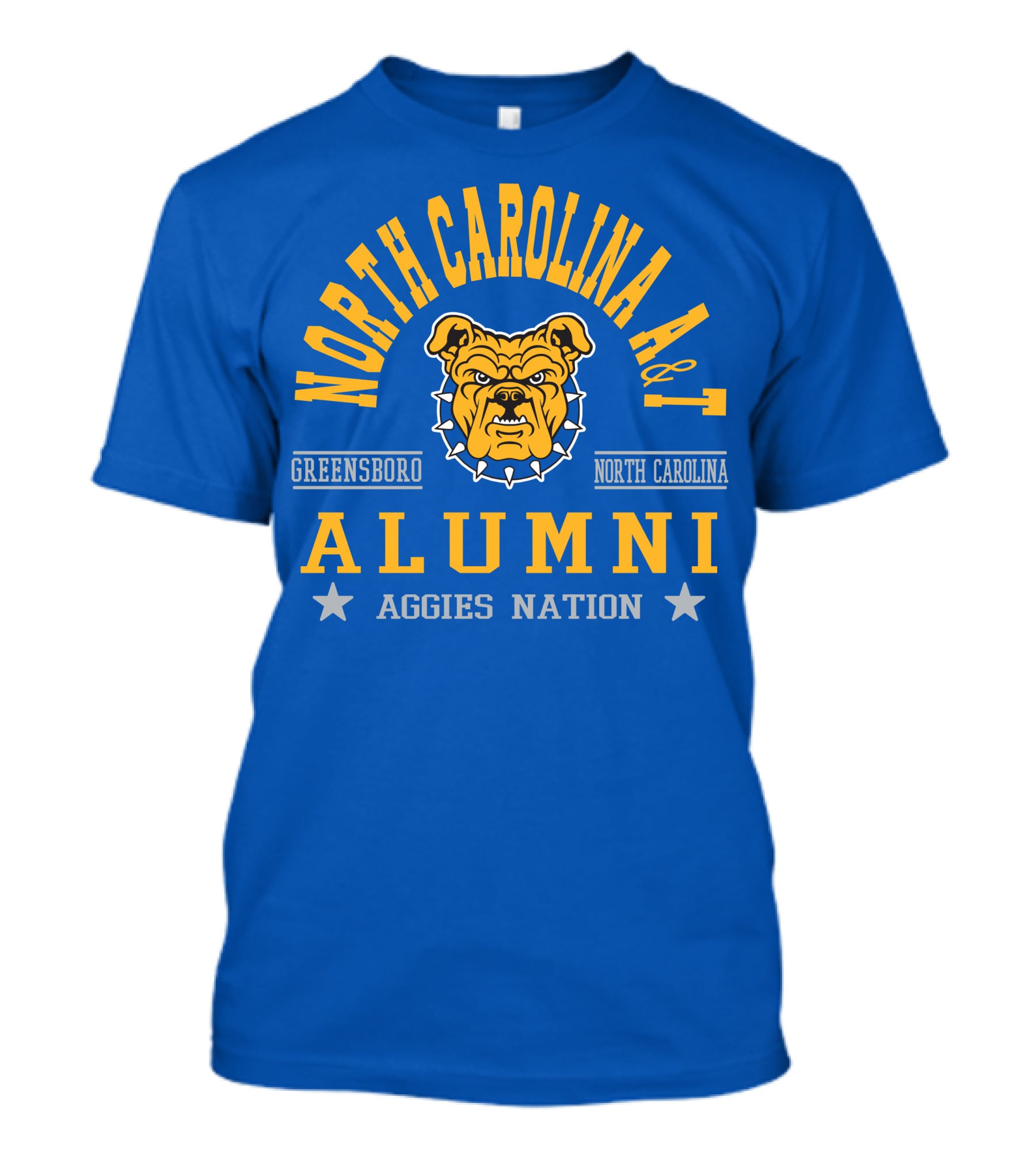 North Carolina A&T Alumni Aggies Nation Greensboro North Carolina T-Shirt
