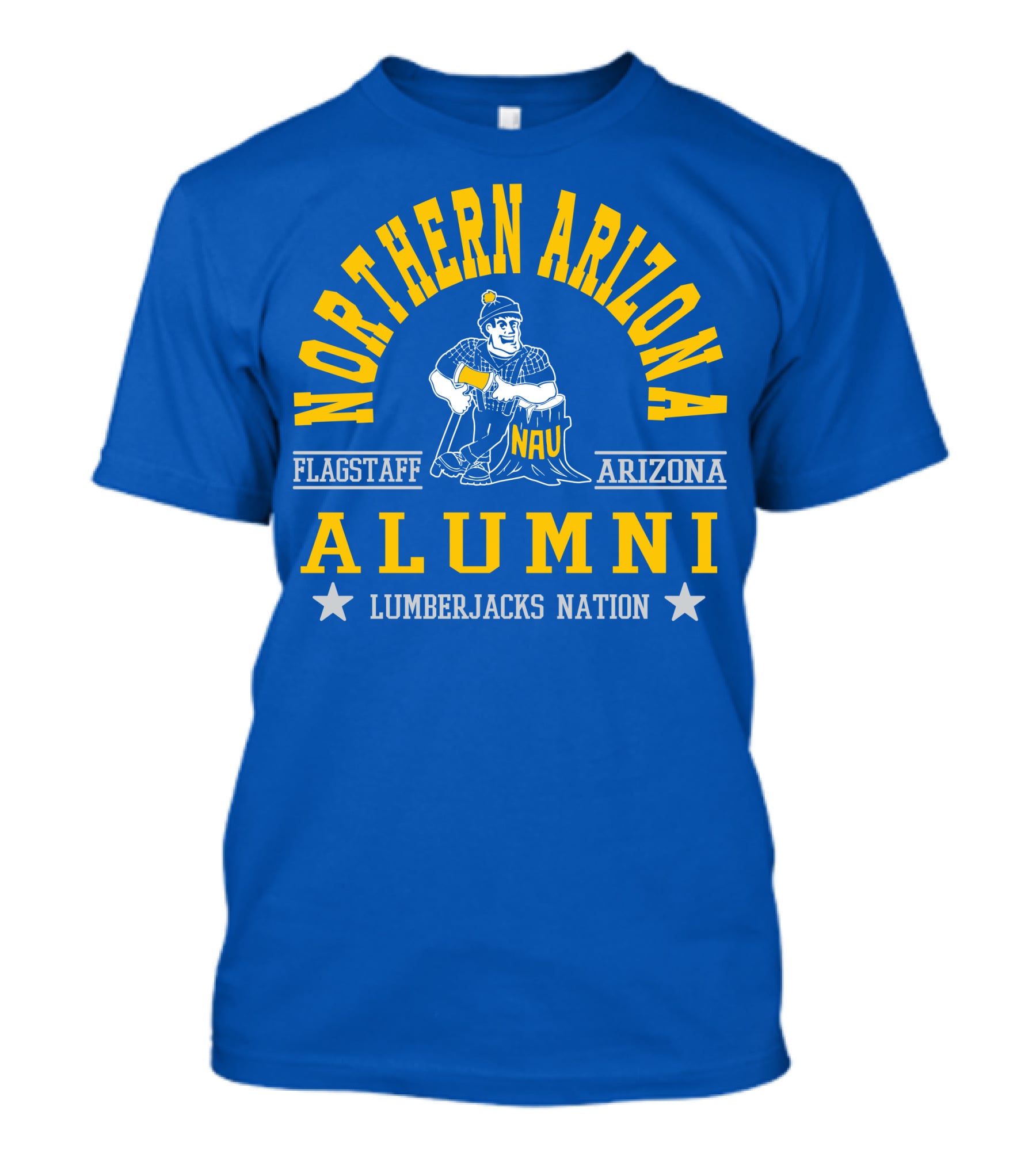 Northern Arizona Alumni Flagstaff Lumberjacks Nation T-Shirt