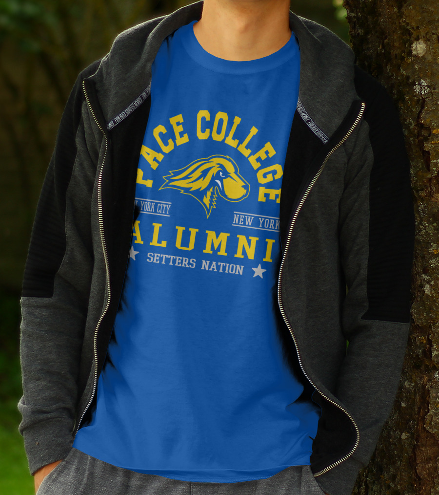 Pace College Alumni Setters Nation New York City T-Shirt
