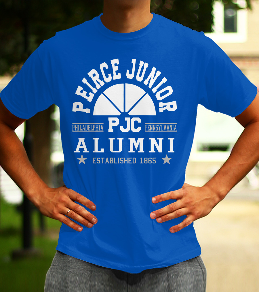 Peirce Junior College Alumni PJC Philadelphia Pennsylvania Established 1865 T-Shirt
