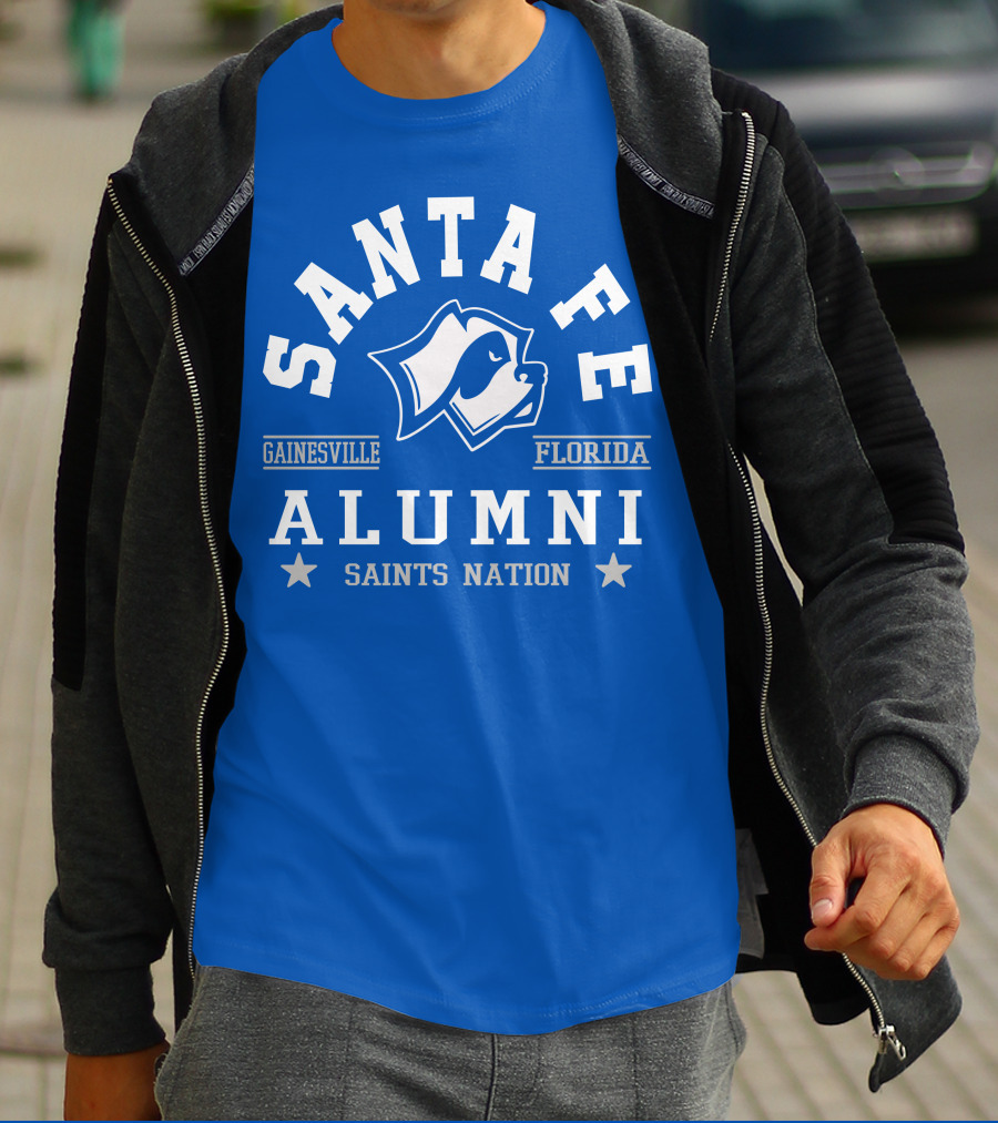 Santa Fe Alumni Gainesville Florida Saints Nation T-Shirt