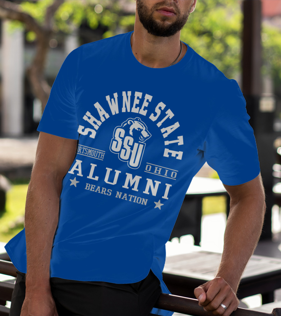 Shawnee State University SSU Portsmouth Ohio Alumni Bears Nation T-Shirt