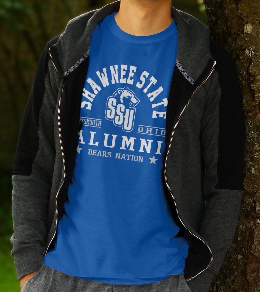 Shawnee State University SSU Portsmouth Ohio Alumni Bears Nation T-Shirt