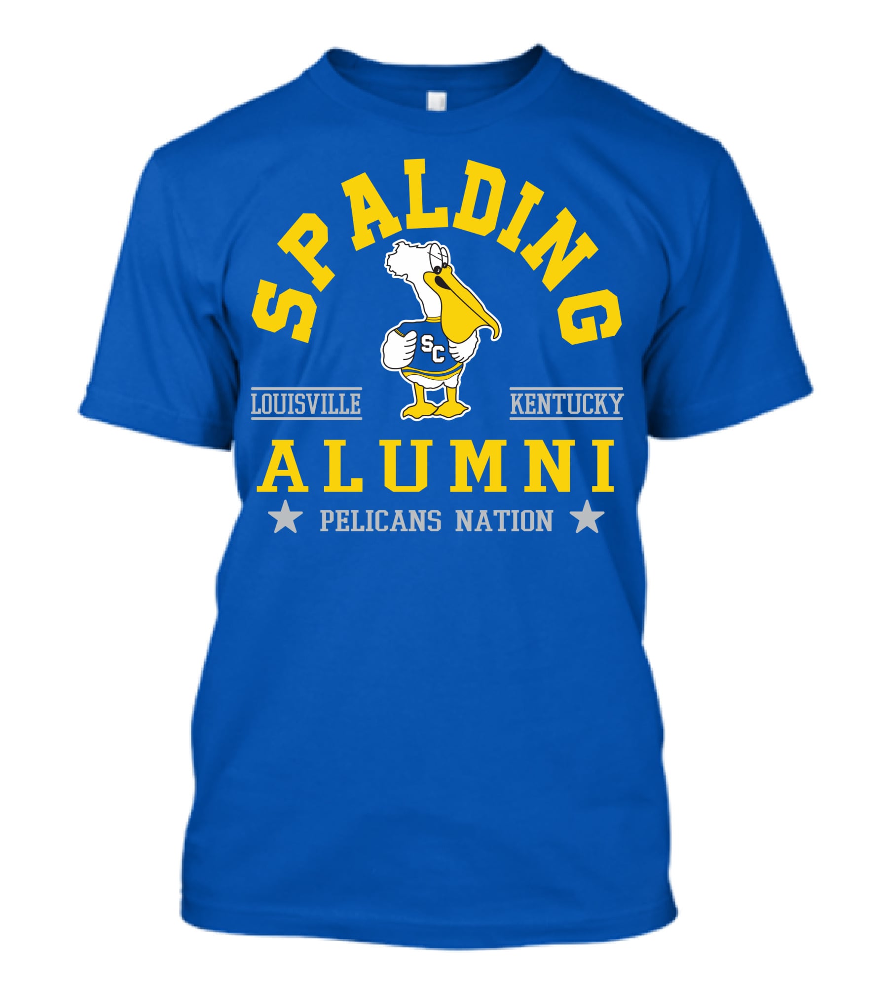 Spalding College Alumni Louisville Kentucky Pelicans Nation T-Shirt