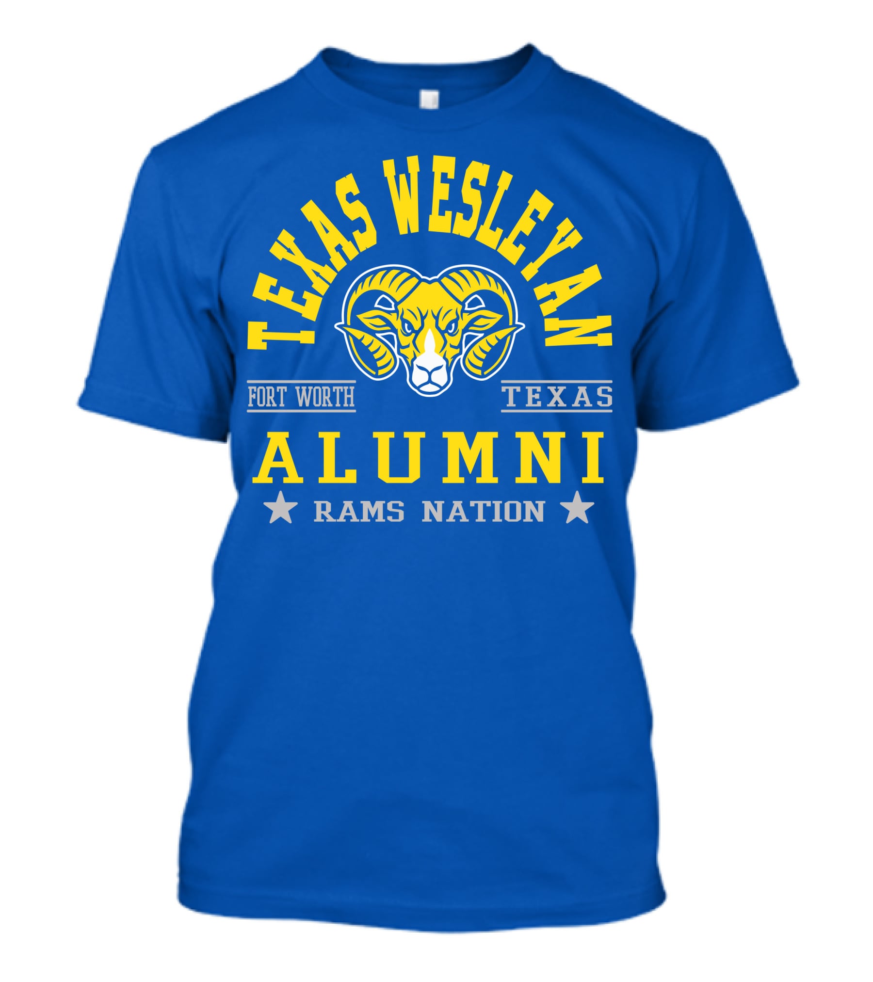 Texas Wesleyan Alumni Fort Worth Texas Rams Nation T-Shirt