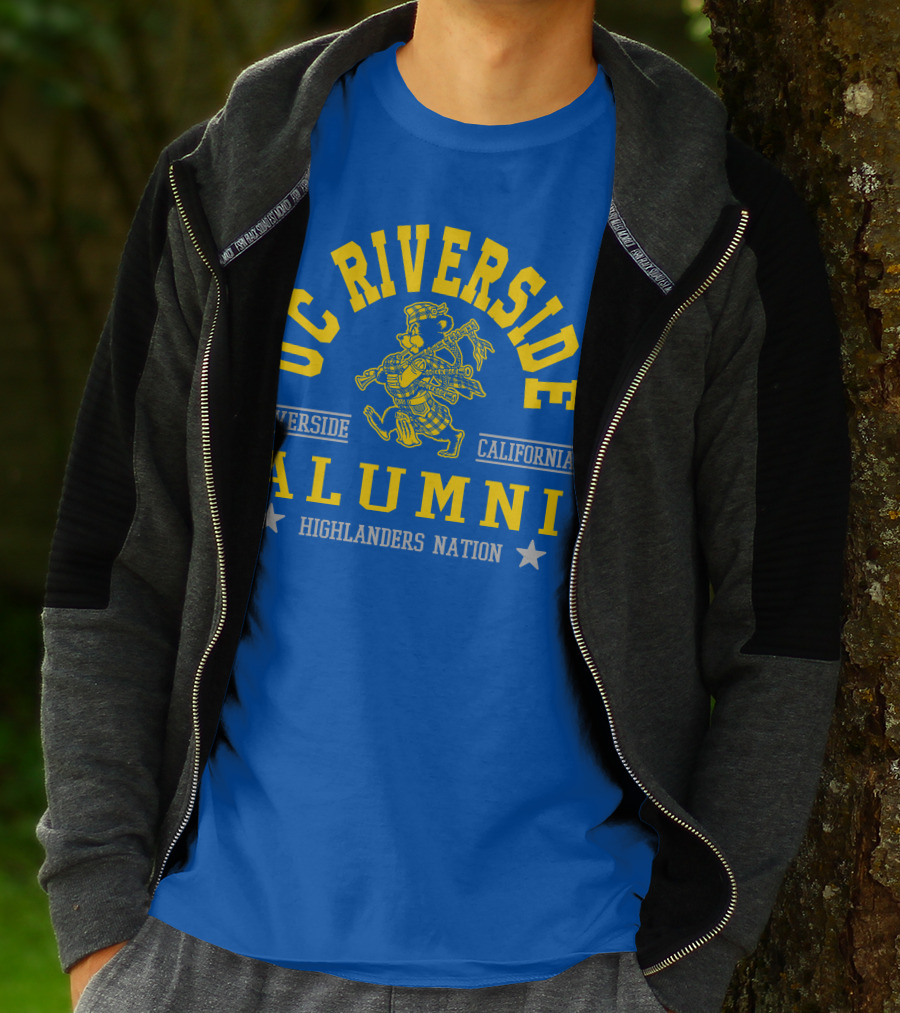 UC Riverside Alumni Highlanders Nation Riverside California T-Shirt